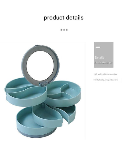 Stylish desktop jewelry storage solution