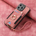 Pink [with leather lanyard]