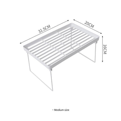 Multipurpose folding rack for home decor