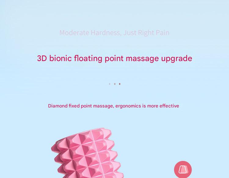 Foam Roller Muscle Relaxer with user