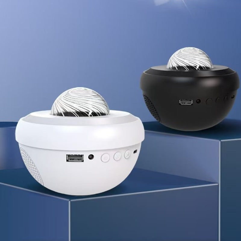 3D Fire Effect Night Light Projector with Bluetooth Speaker