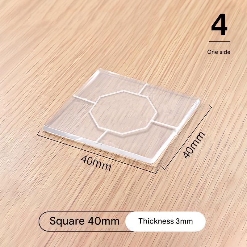 Clear Silicone Furniture Leg Pads - Image 1