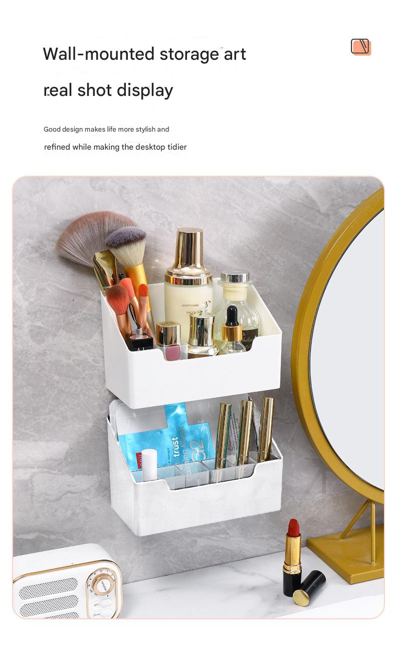Stylish space-saving wall storage unit