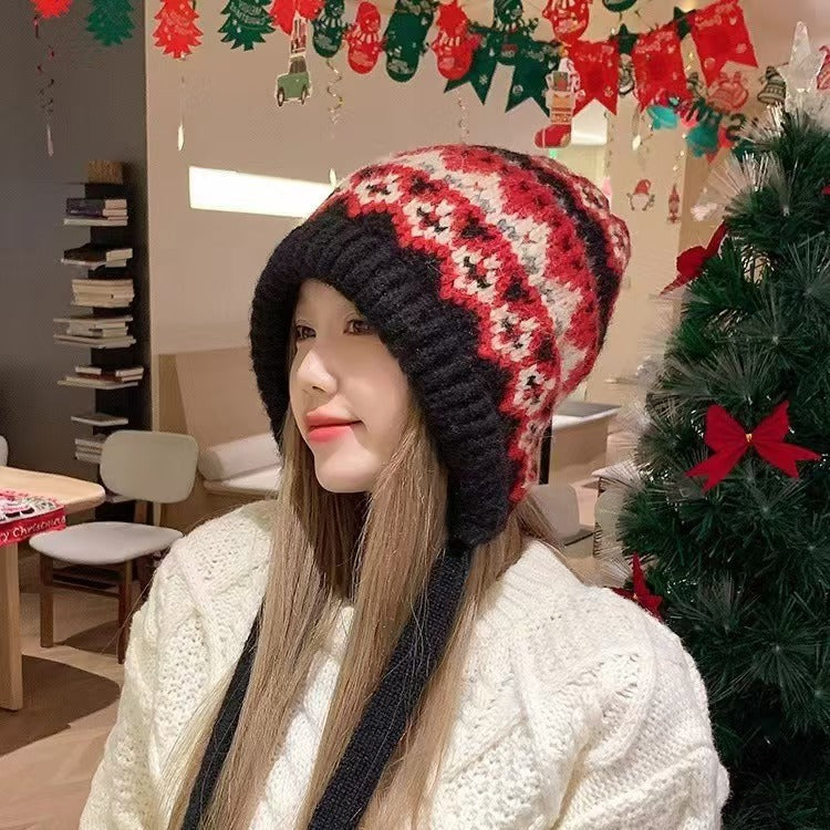 Warm Knitted Hat Image 4
