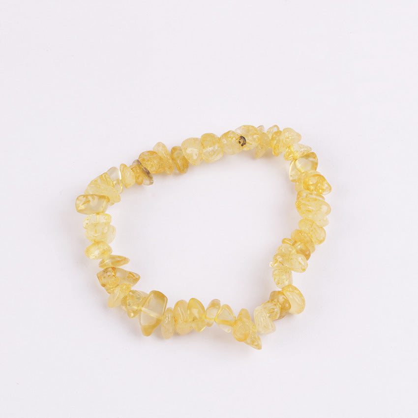 Close-up of natural gemstones in bracelet image 6