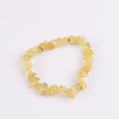 Close-up of natural gemstones in bracelet image 6