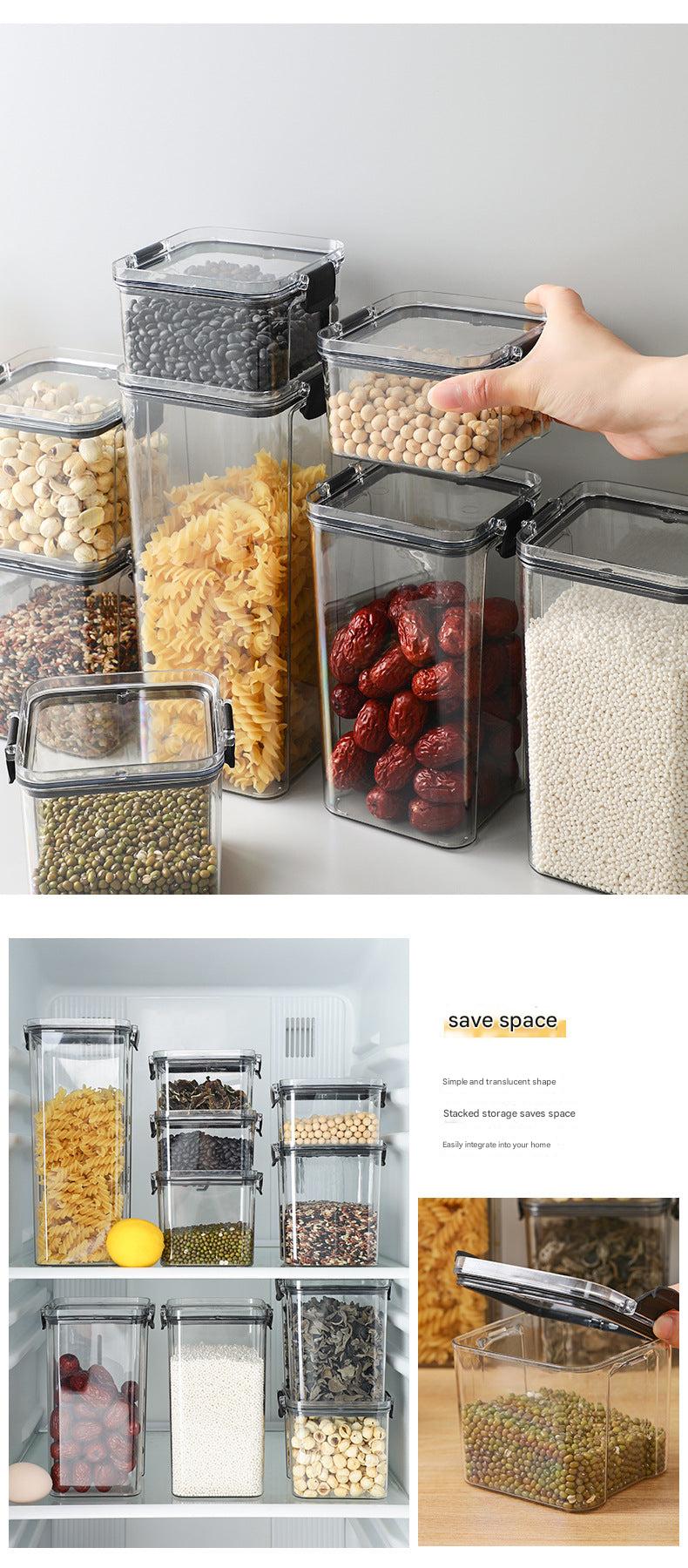 clear plastic kitchen storage container 2