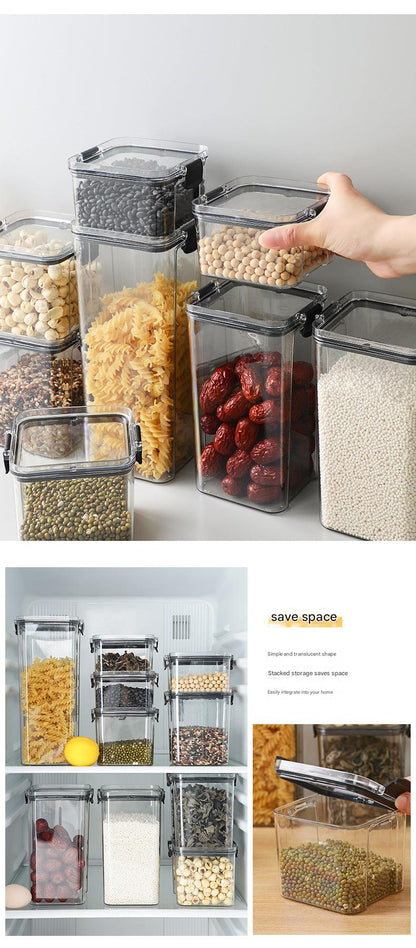 clear plastic kitchen storage container 2