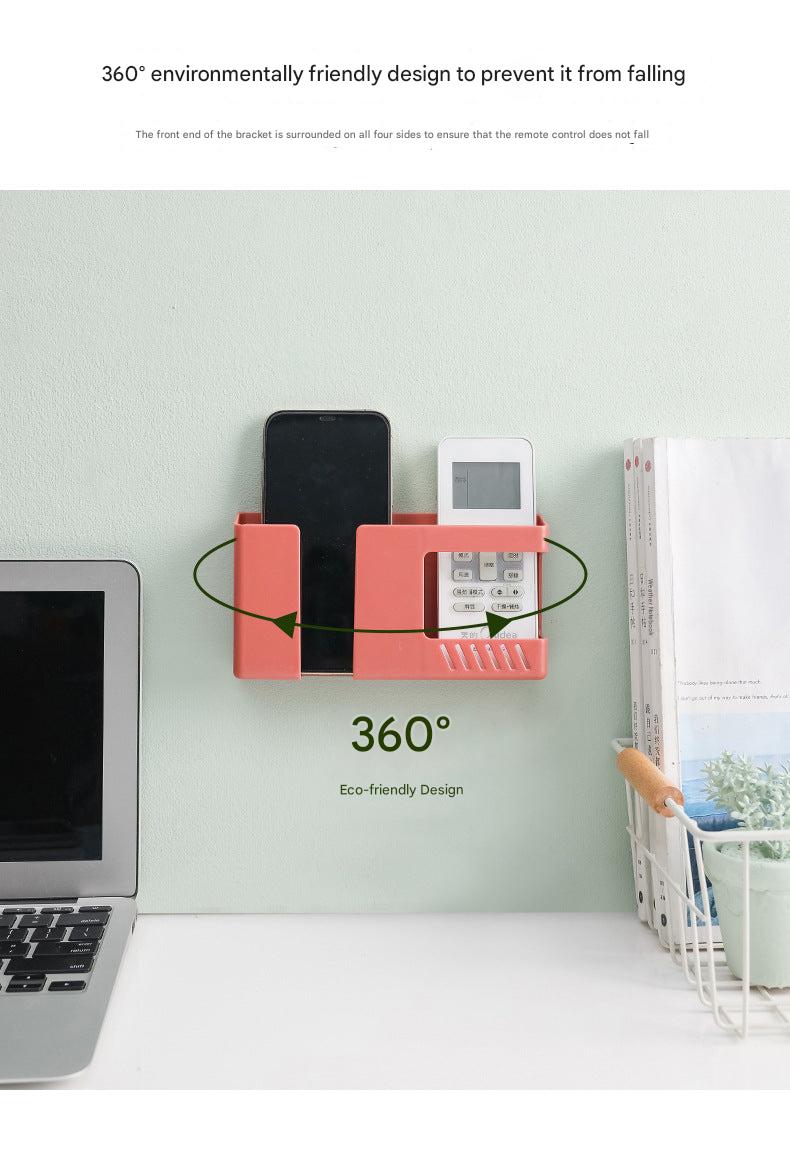 Wall-Mounted Remote Control Organizer Box Image 1