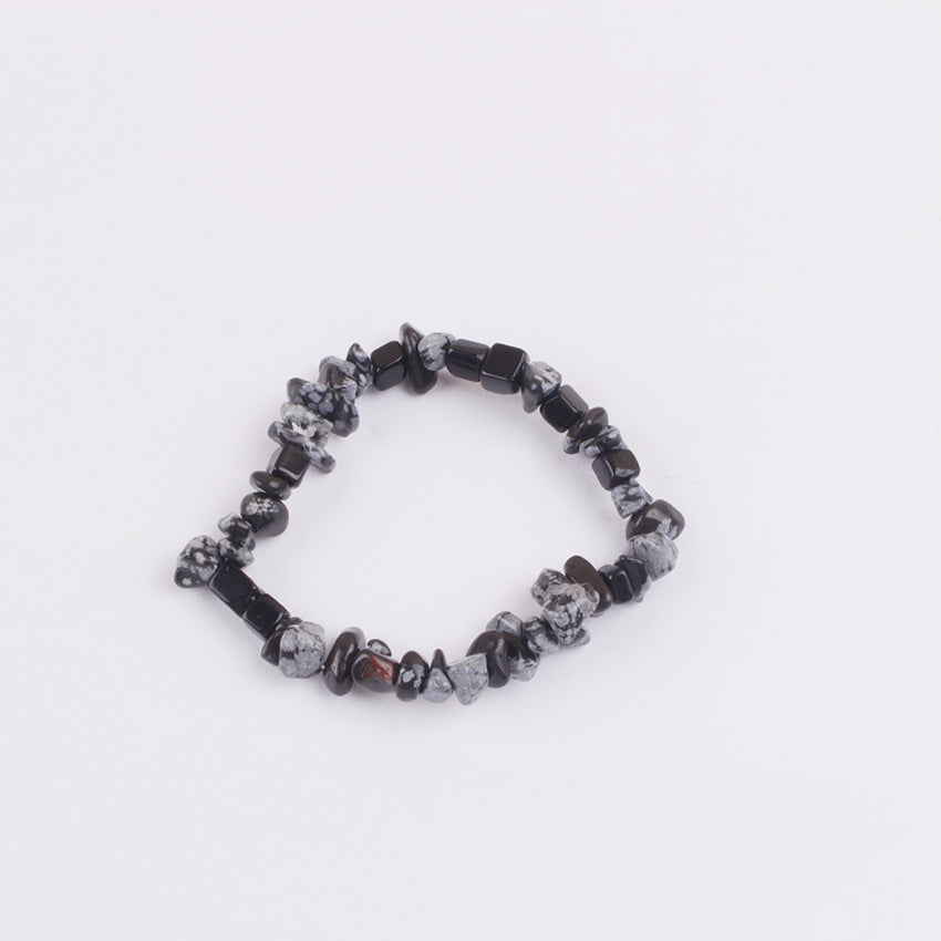 Stylish beaded bracelet on wrist image 8