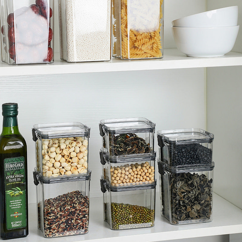 clear plastic kitchen storage container 2