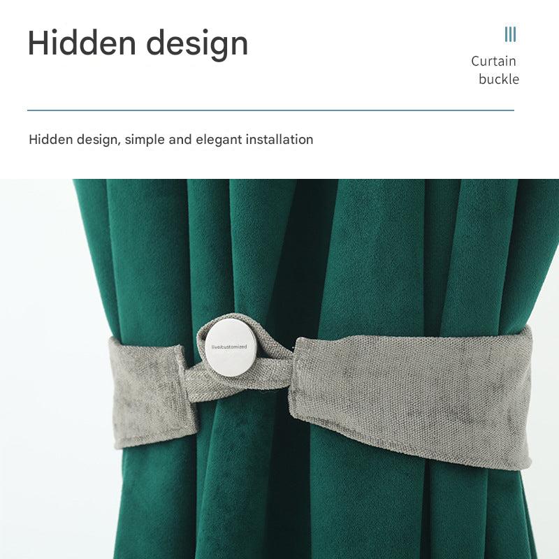 Durable Plastic Tieback Clip in Various Colors