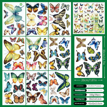 Spring Floral Window Sticker Image 4