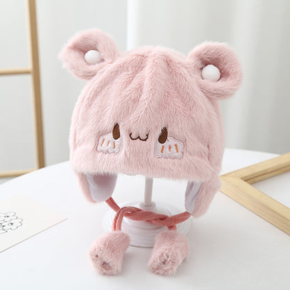 Colorful plush beanie options for children 6