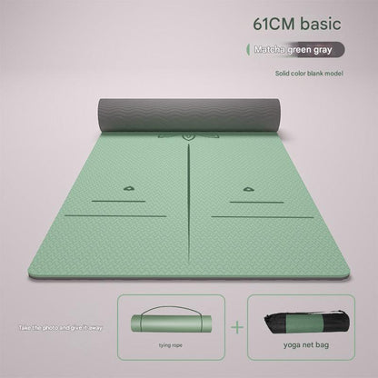 Different Angle of TPE Yoga Mat Image 8