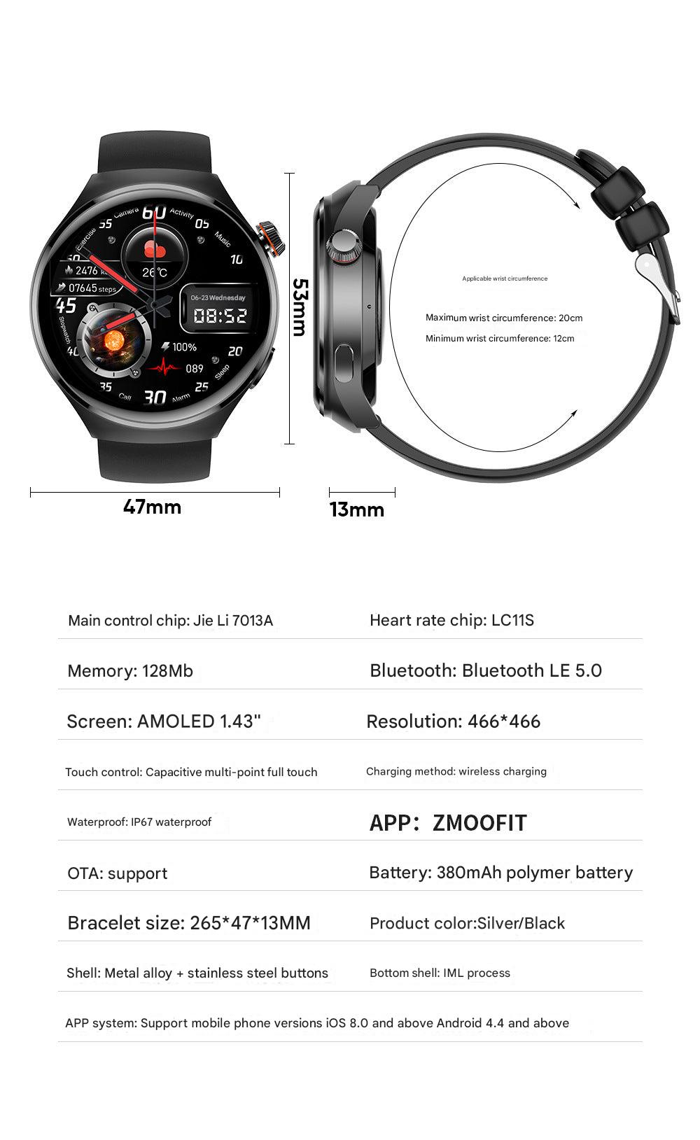 MT26 Smartwatch Bluetooth Call Feature