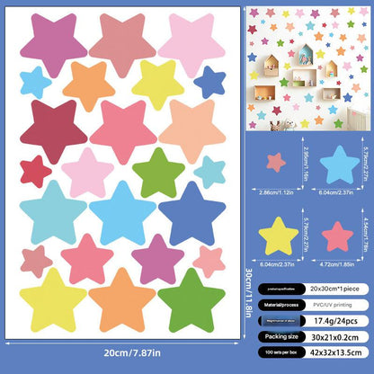 Innovative peel-and-stick wall art for kids
