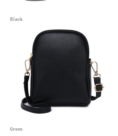 Chic Color-Block Mini Round Bag front view