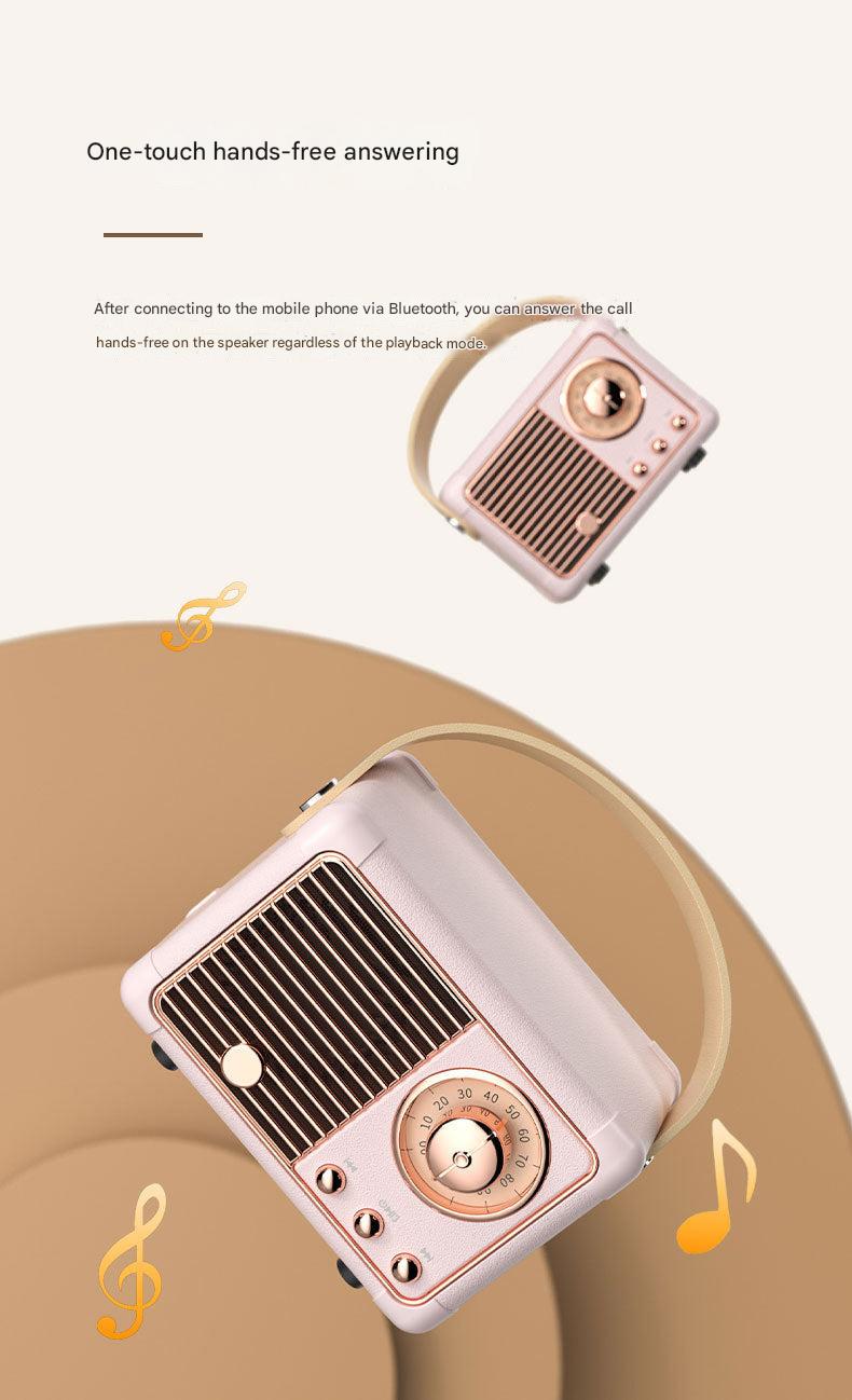 Portable speaker with USB and AUX support