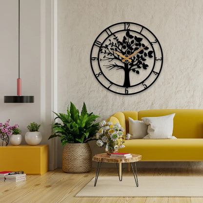 Elegant Tree of Life design wall clock
