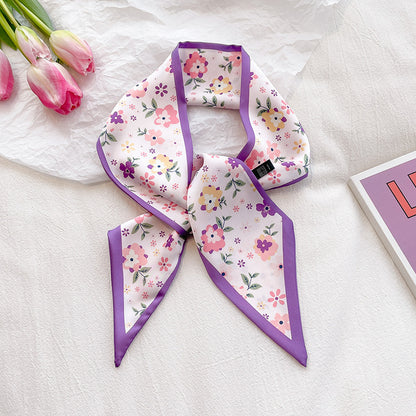 colorful women's scarf headband image 9