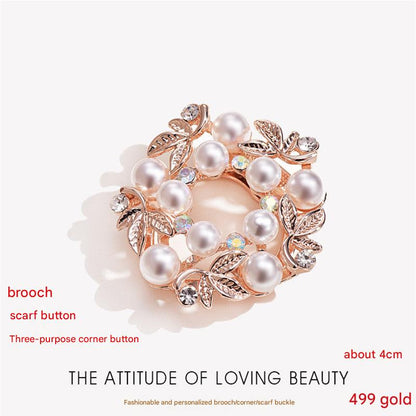 Stylish Floral Pin for Clothing Image 6