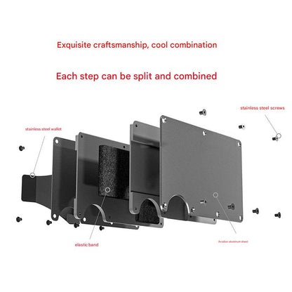RFID blocking metal card wallet image 1