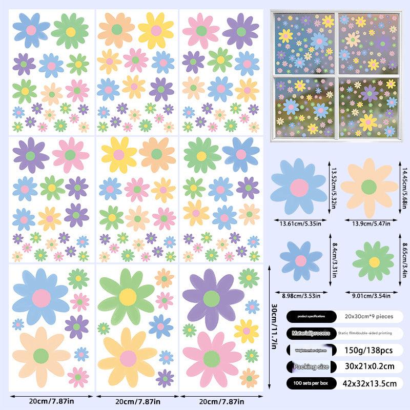 Spring Floral Window Sticker Image 6