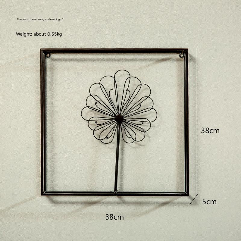 Modern iron decorative piece for sofas
