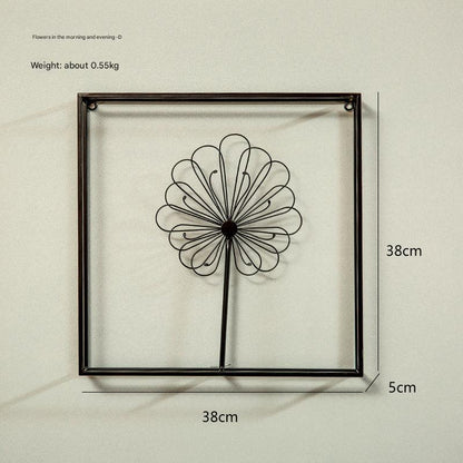 Modern iron decorative piece for sofas