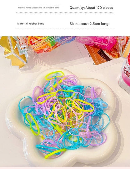 Vibrant disposable hair ties for kids - image 7