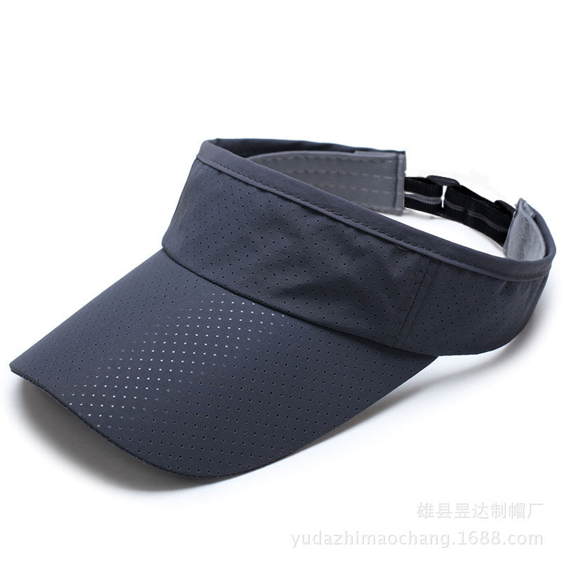 Men's summer sun hat in black
