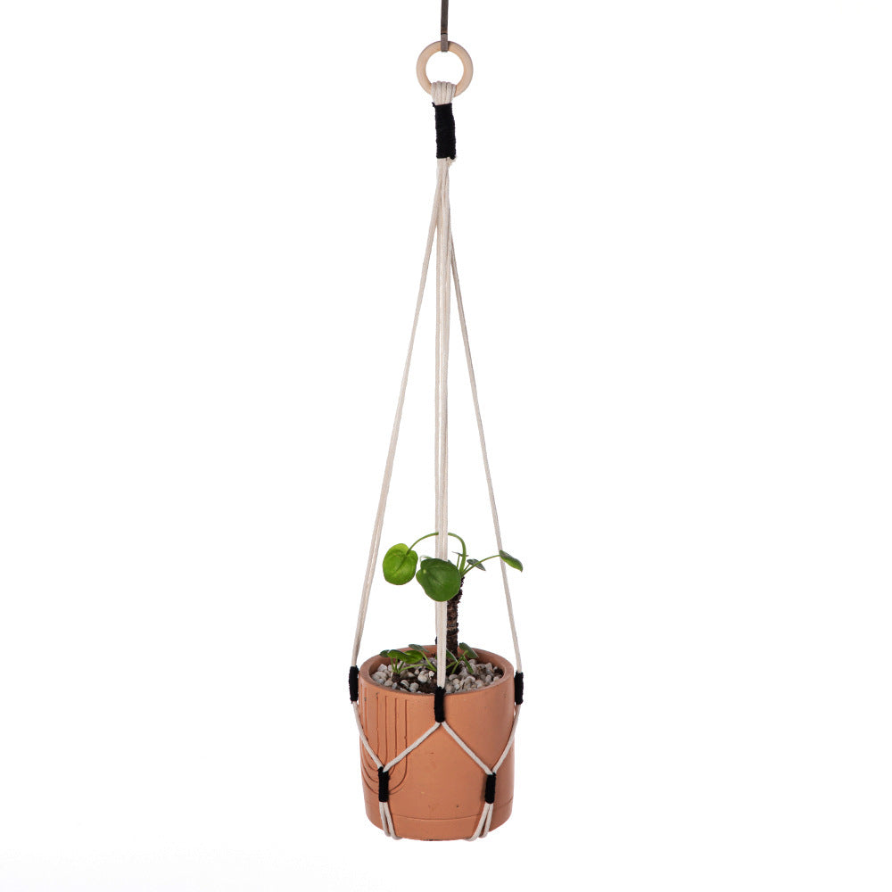 Durable cotton plant hanger showing different pots - image 6