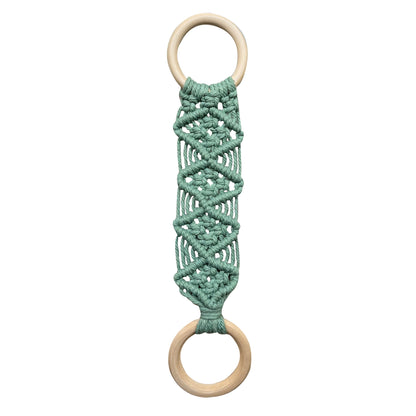 Handcrafted Daisy Cotton Rope Wall Decor Image 4