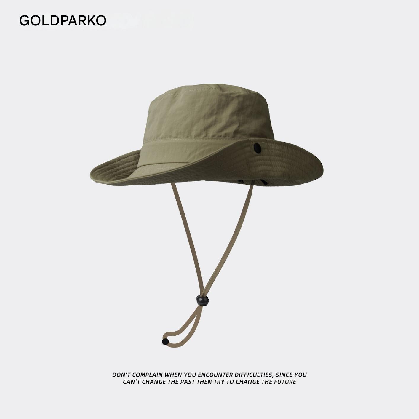 Image of summer cowboy hat in khaki