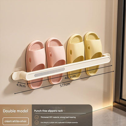 Sleek plastic bathroom accessory