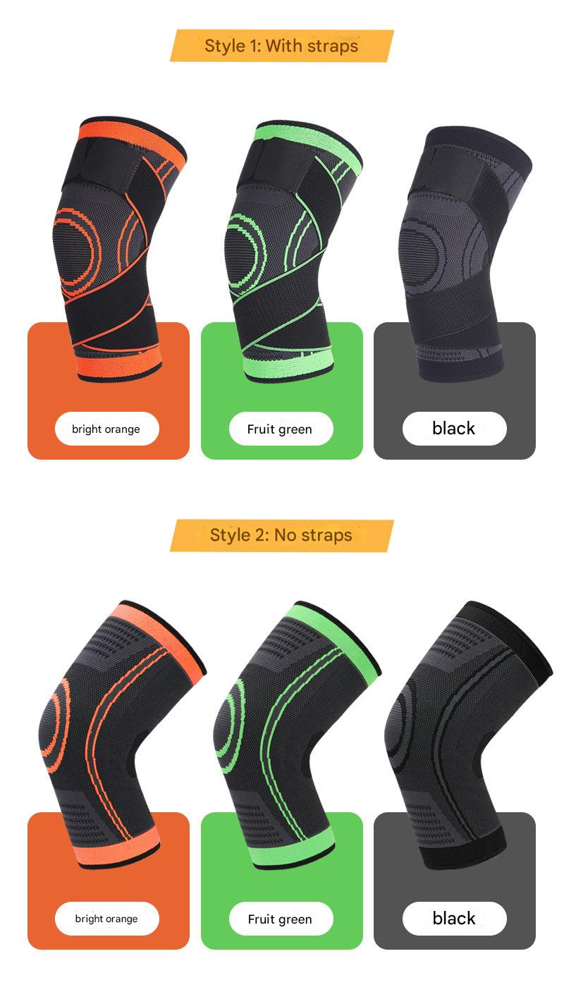 Knee support for running activities