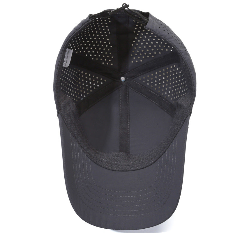 Men's breathable baseball cap front view