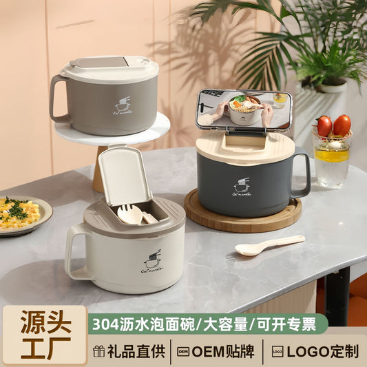 304 stainless steel bowl for student use