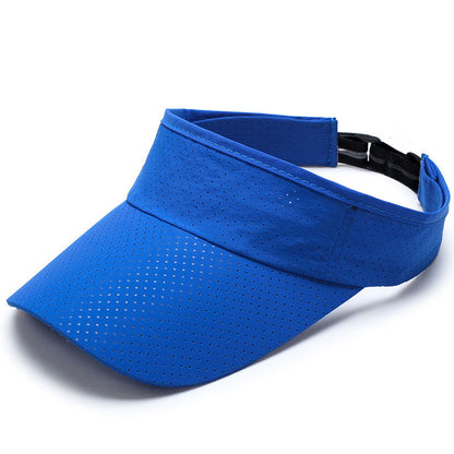 Men's breathable summer cap in sky blue