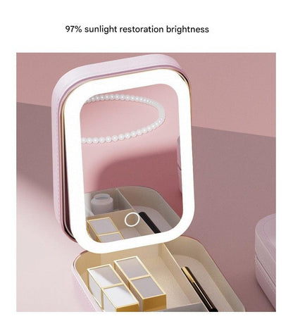 compact makeup organizer image 5