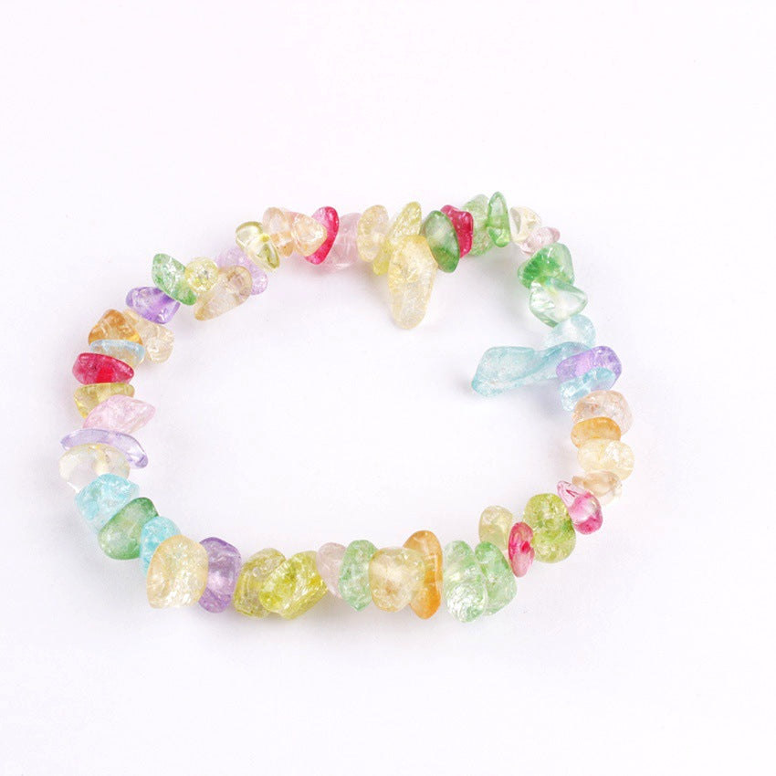Stylish beaded bracelet on wrist image 8