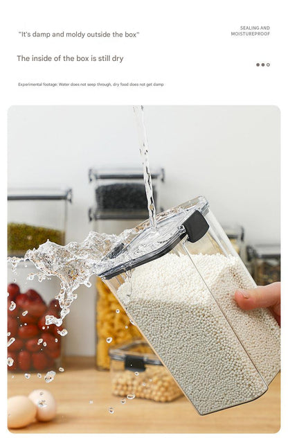 clear plastic kitchen storage container 8