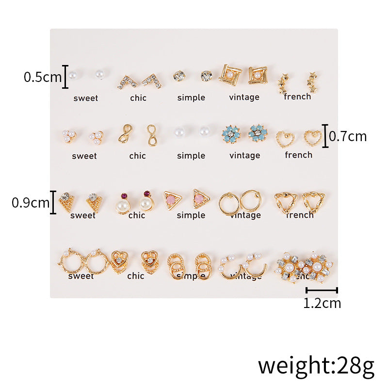 Stunning Pearl Earrings Set Image 8