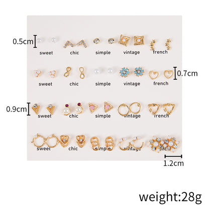 Stunning Pearl Earrings Set Image 8