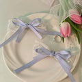 Lace Bow - Blue (Single)