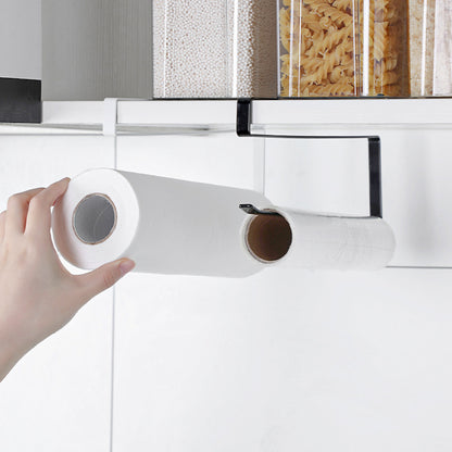 close-up of kitchen organizer rack