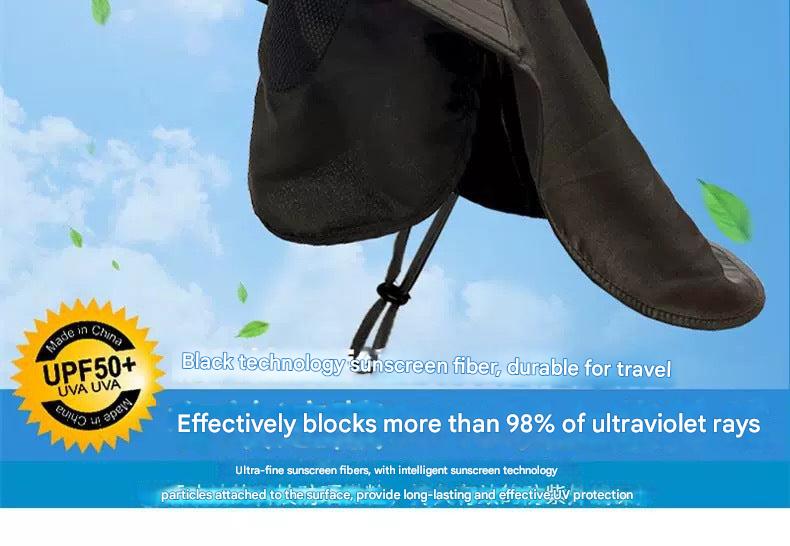 Summer fishing hat with UV protection image