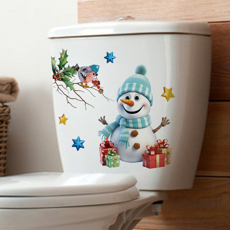 Durable snowman vinyl seat cover image 5