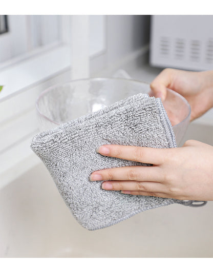 Bamboo charcoal cleaning cloth image 2